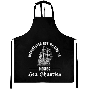 Discover Sailor Meme Pirate Ship Ocean Sailing Aprons