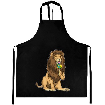Discover Lion Lollipop Aprons