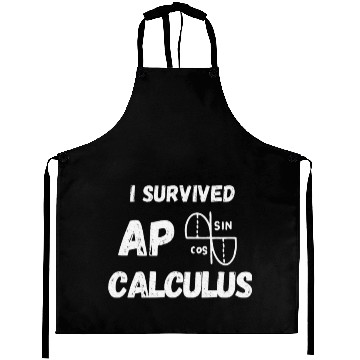 Discover I survived AP Calculus Ap Calc Exam Aprons
