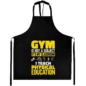 Discover PE Teacher I Teach Physical Education Teacher Aprons