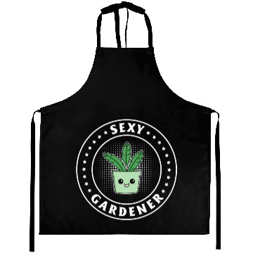 Discover Gardening Funny Garden Plant - Sexy Gardener Aprons