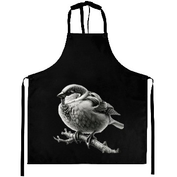 Discover His Eye is On the Sparrow Aprons