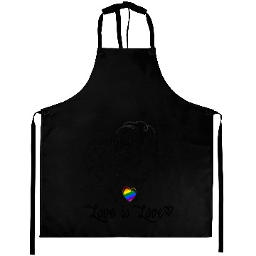 Discover Love is Love Aprons