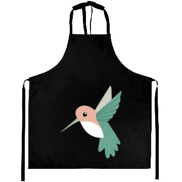 Discover Hummingbird with green beak Aprons