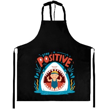 Discover Stay Positive Aprons