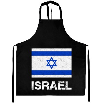 Discover Israel Flag Aprons