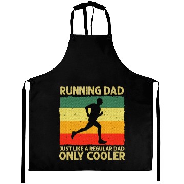 Discover Running Dad Marathon Runner Coach Marathoner Aprons