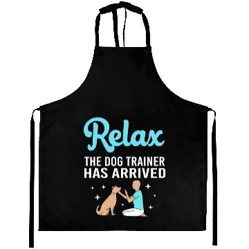 Discover Dog Humor Pet Training Funny Dog Trainer Aprons