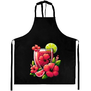 Discover Red hibiscus tea Aprons