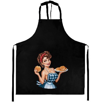 Discover Waffle Delight: Retro Housewife Humor Aprons