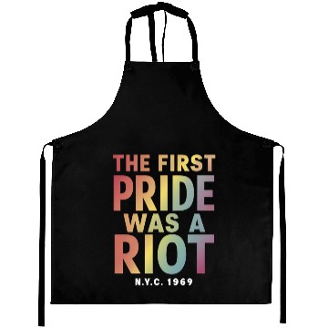 Discover The First Pride Was A Riot LGBT Gay Ally Rainbow Aprons
