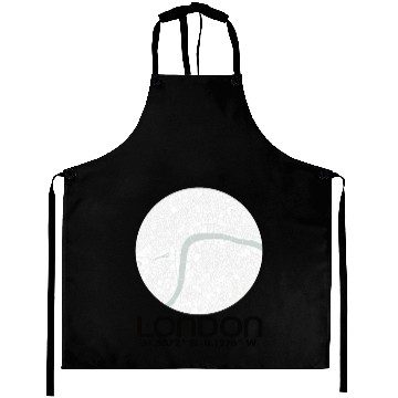 Discover London Map with GPS location Aprons