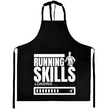 Discover Running Skills Loading Funny Marathon Running Aprons