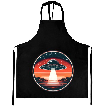 Discover Vintage UFO at Red Sunset Aprons