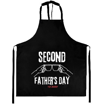 Discover second father's day Aprons daddy