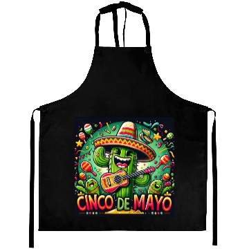 Discover Cinco de Mayo Cactus Aprons