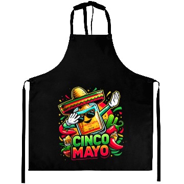 Discover Cinco de Mayo Tequila Bottle Aprons