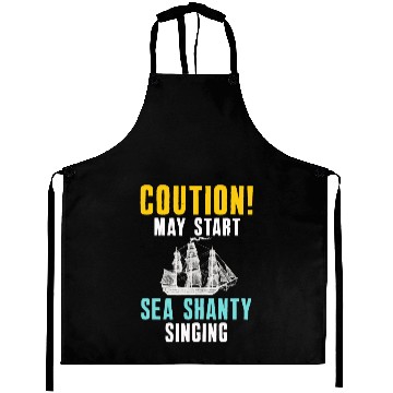 Discover Sailor Meme Pirate Ship Ocean Sailing Aprons