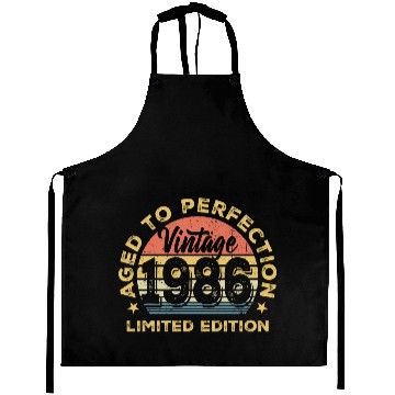 Discover Aged to perfection 1986 Aprons