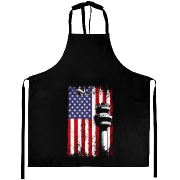 Discover American Flag US, air traffic controller Aprons