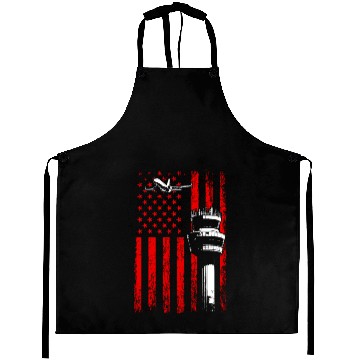 Discover American Flag US, air traffic controller Aprons