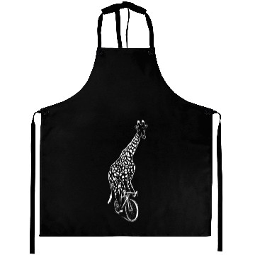 Discover Cycling Giraffe Bicycle Clothes Cyclist Aprons