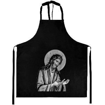Discover Scary Knight Clothing Catholic Praying Aprons