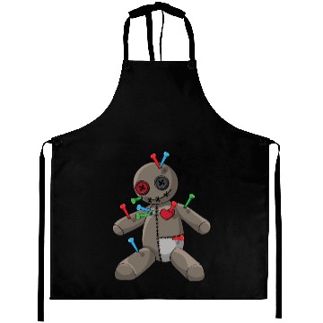 Discover Phasmophobia Voodoo doll with colorful needles Aprons