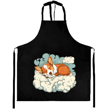 Discover Corgi Cloud Dreamer Aprons