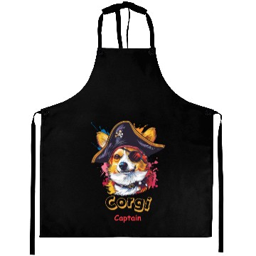 Discover Captain Corgi Aprons