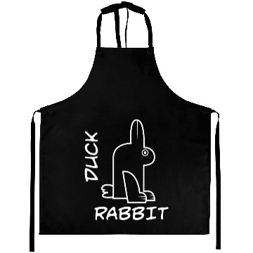 Discover Rabbit Duck Meme Science Math Geek Philosophy Aprons