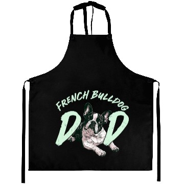 Discover French Bulldog Owner Frenchie FRENCH BULLDOG Aprons