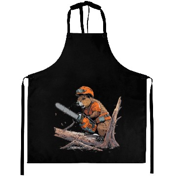 Discover Beaver Lumberjack Chainsaw Aprons