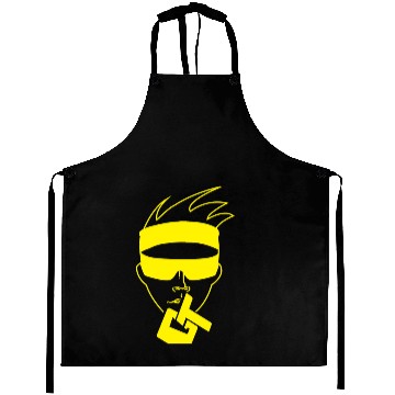 Discover Yellow neon face GT Aprons