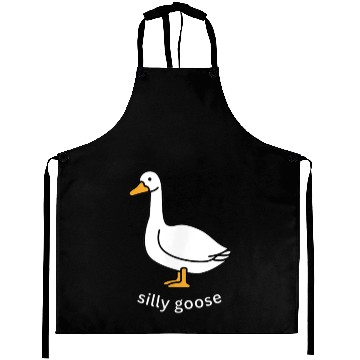 Discover Silly Goose Cute Trendy Clothing Aprons