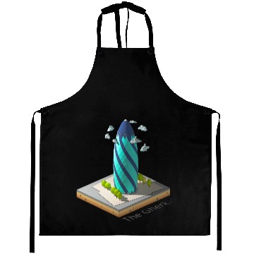 Discover Geometric low poly The Gherkin Aprons
