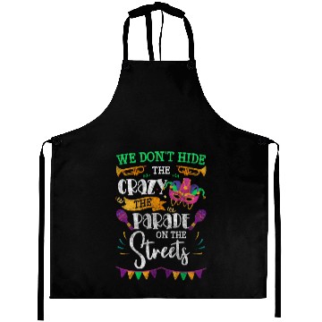 Discover Mardi Gras Music Louisiana Queen Aprons