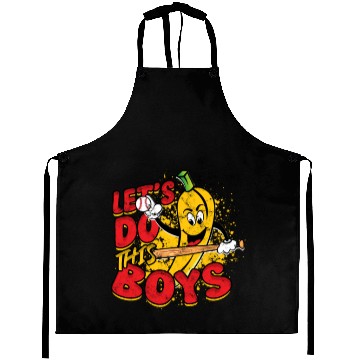 Discover Let's Do This Boy - Baseball Aprons