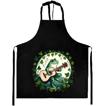Discover Guitar Frog Aprons