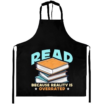 Discover Literature Teacher Read Because Reality Educator Aprons