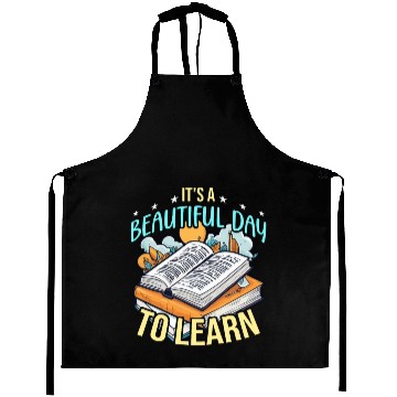 Discover Literature Teacher It's A Beautiful Day To Reading Aprons