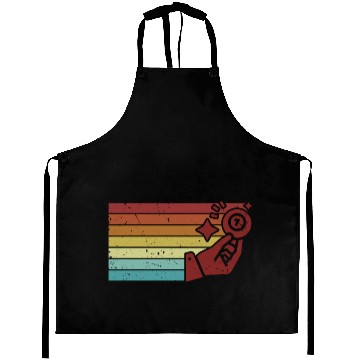 Discover Retro Daubers Professional Caller Bingo Lover Aprons