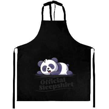 Discover official sleepshirt panda Aprons