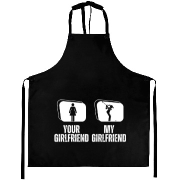 Discover Golfing Your Girlfriend My Girlfriend Proud Aprons