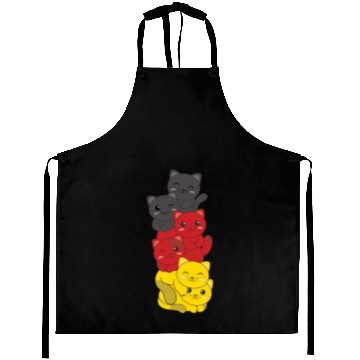 Discover German Flag Cat German Germany Cats Aprons