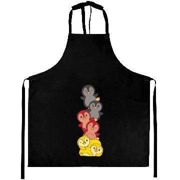 Discover German Flag Penguin German Germany Aprons