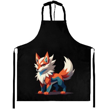 Discover Fierce Fantasy Wolf Aprons