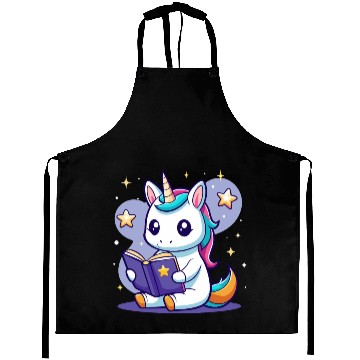 Discover Magic Unicorn Reading Aprons