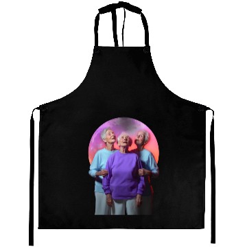Discover Granny Howling Moon Ladies Aprons