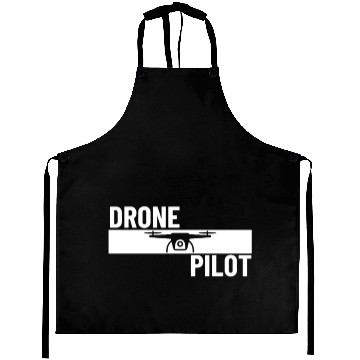Discover Drone Pilot Quadcopter Proud Funny Drone Pilot Aprons